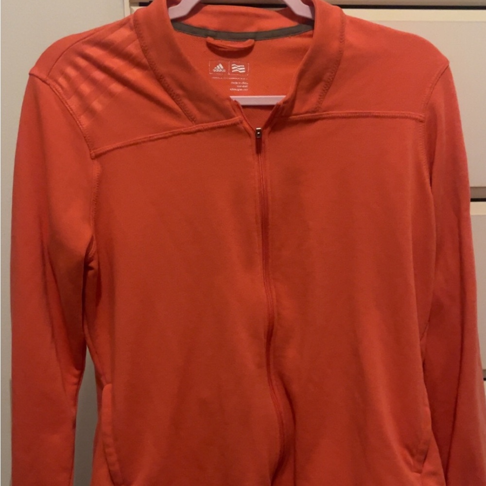 Whistling Straits Adidas Vibrant Orange Embroidered Jacket